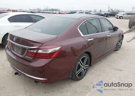 2016 Honda Accord Sport из США, поврежденный, VIN 1HGCR2F54GA240241